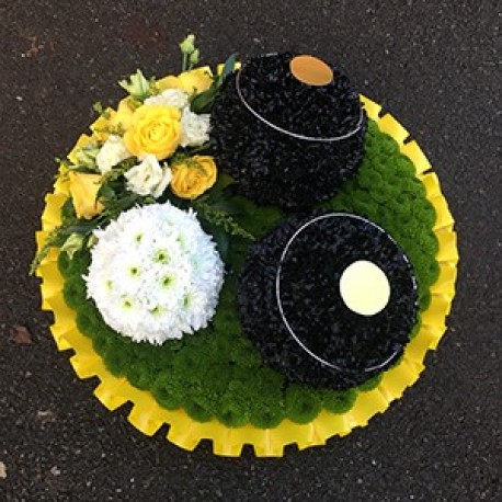 Crown Green Bowls Posy Tribute