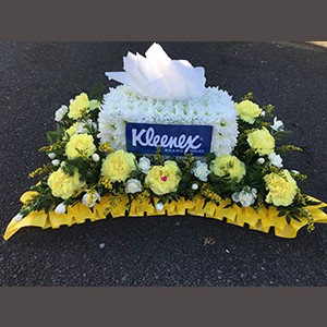 Kleenex Tissues Floral Tribute