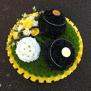 Crown Green Bowls Posy Tribute