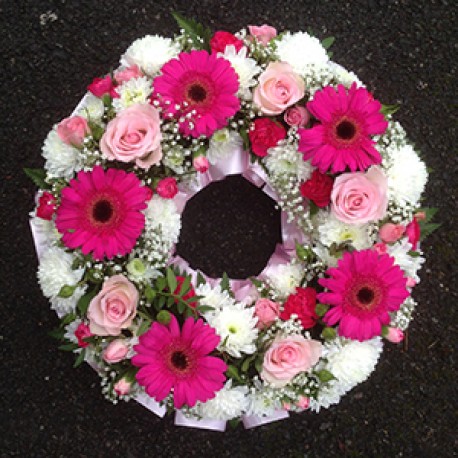 Pink Wreath Ring